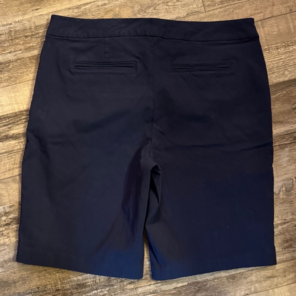Izod Dark Blue Women's Golf Bermudas / DG56 - Picture 4 of 4